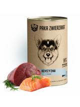 Paka Zwierzaka Dziczyzna i łosoś (400g)
