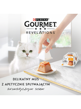GOURMET Revelations Mus z Kurczakiem w kaskadzie sosu 8x57g (4x2x57g)