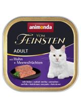 ANIMONDA Vom Feinsten Adult Cat smak: z kurczakiem i owocami morza 100g