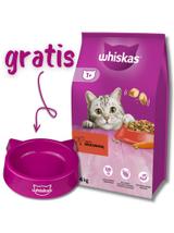 WHISKAS Adult 14 kg - sucha karma dla dorosłego kota, z pyszną wołowiną / Opakowanie uszkodzone (9471,9482) !!!