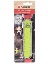 FLAMINGO-opaska odblaskowa led na rzep safety