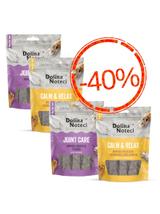 DOLINA NOTECI Smart Chews Joint Care/Calm & Relax przysmaki dla psa 4x100g