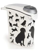 CURVER PetLife10kg pojemnik do przechowywania karmy w pieski 10kg23,2x49,7x50,3cm