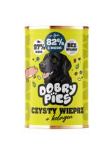 Dobry Pies Mono Wieprzowina z kolagenem 400g