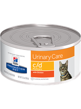 HILL'S PD Prescription Diet Feline c/d Multicare Kurczak 12 x 156g - puszka