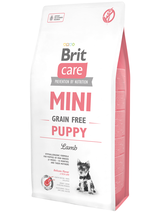 BRIT CARE Mini Grain-Free Puppy Lamb 7kg + niespodzianka dla psa GRATIS!