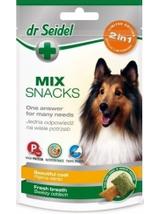 Dr Seidel Smakołyki 2w1 na piękną sierść i świeży oddech dla psa 90g