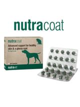 NUTRAVET Nutracoat for dogs & cats 45kaps -wsparcie dla zdrowej skóry i błyszczącej sierści