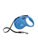 FLEXI Smycz oryginalna New Classic niebieska M 5m do 25kg- taśma