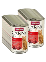 ANIMONDA Cat Carny Adult smak: wołowina 18x400g