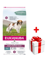 EUKANUBA-Adult Daily Care Mono-Protein duck-12kg + niespodzianka dla psa GRATIS!