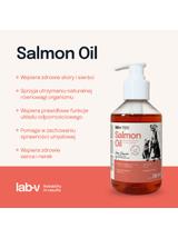 Lab-v Olej z Łososia 100% Dla Psa i Kota w Każdym Wieku 250 ml Tłoczony Na Zimno