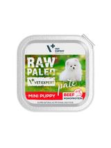 Vetexpert Raw Paleo Pate Mini Puppy Beef 150g - wołowina tacka