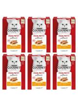 GOURMET mon Petit Pokarm dla kotów - MIX Drobiowy 36x50g