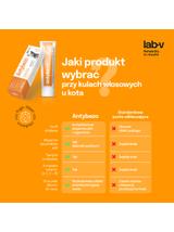 Lab-v Antybezo - pasta ułatwiająca wydalanie kul włosowych z przewodu pokarmowego kota i zapobiegająca ich powstawaniu 100 g