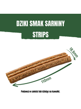 ADVENTUROS Strips o smaku sarniny 90g