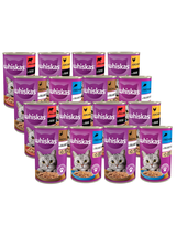 WHISKAS Adult puszka dla kota 24x400g Mix Smaków