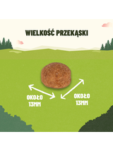 ADVENTUROS Training Przysmaki dla psów Bogate w Dziczyznę 115g