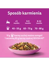 WHISKAS Junior 1,4 kg - sucha karma dla dla kociąt, z pysznym kurczakiem