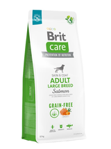BRIT CARE Dog Grain-free Adult Large Breed Salmon 12kg + niespodzianka dla psa GRATIS!