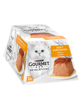 GOURMET Revelations Mus z Kurczakiem w kaskadzie sosu 8x57g (4x2x57g)