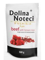 Dolina Noteci Premium Pure Wołowina z ryżem brązowym 500g
