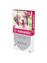 Advantix - dla psów 10-25kg (4 pipety x 2,5ml)