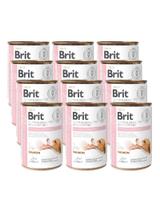 BRIT GF Veterinary Diets Dog Hypoallergenic 12x400g - karma mokra dla psa