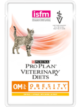 PRO PLAN Veterinary Diets OM St/Ox Obesity Management Karma dla kotów z kurczakiem 12x85g