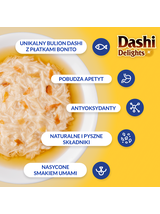 Inaba DASHI uzupełniająca karma dla kota- bulion o smaku kurczaka i przegrzebki 70 g