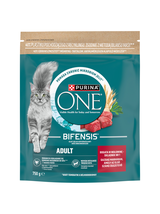 PURINA ONE Bifensis Adult Karma dla dorosłych kotów bogata w wołowinę 750 g