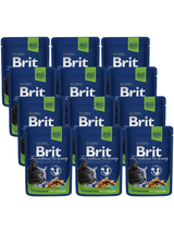 BRIT Cat Sterilised KURCZAK  12x100g