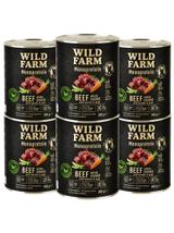 WILD FARM Monoprotein Beef 6x800g hipoalergiczna karma dla psa