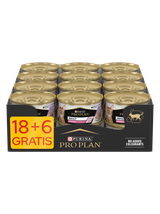 PRO PLAN Adult Delicate Mokra karma dla kota mus z indykiem 24x85g