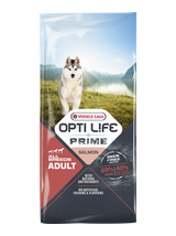 VERSELE-LAGA Opti Life Prime Adult Salmon 12,5kg - karma bezzbożowa dla dorosłych psów z łososiem