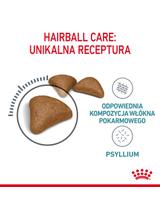 ROYAL CANIN Hairball Care 10kg karma sucha dla kotów dorosłych, eliminacja kul włosowych + niespodzianka dla kota GRATIS!