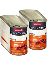 ANIMONDA GranCarno Junior smak: Wołowina + kurczak 18x400g