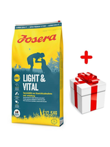 JOSERA Light & Vital 12,5kg + niespodzianka dla psa GRATIS!