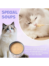 WILD FARM Special Soup 6x80g Hairball – aromatyczna zupka - wsparcie prawidłowego nawodnienia