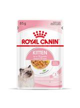 ROYAL CANIN Kitten Instinctive w galaretce 12x85g karma mokra w galaretce dla kociąt do 12 miesiąca życia + Royal Canin piłka dla kota GRATIS!!!