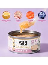 WILD FARM Special Soup 6x80g Beauty – aromatyczna zupka - wsparcie prawidłowego nawodnienia
