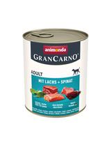 ANIMONDA GranCarno Adult Dog smak: Łosoś + szpinak 6x800g