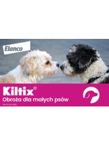 Kiltix Obroża dla małych psów 38 cm+ TRIXIE Szczypce do usuwania kleszczy 9cm