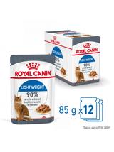 ROYAL CANIN Light  Weight Care12x85g karma mokra w sosie dla kotów dorosłych z tendencją do nadwagi + NIESPODZIANKA DLA KOTA GRATIS!!