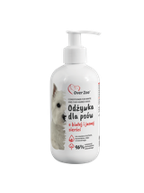 OVER ZOO Odżywka dla psa do białej i jasnej sierści 240ml
