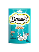 DREAMIES 60g –przysmak dla kota, o smaku wybornego łososia