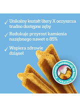Pedigree Dentastix Light Dental Chews Średnie rasy Przysmaki dla psów 7szt. - 98g