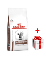 ROYAL CANIN Fibre Response Gastrointestinal  FR 31 400g + niespodzianka dla kota GRATIS!