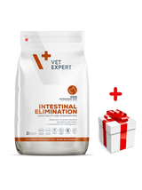 VETEXPERT Dog Intestinal Elimination 2kg + niespodzianka dla psa GRATIS!