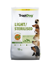 TROPIDOG Premium light/sterilised 12kg